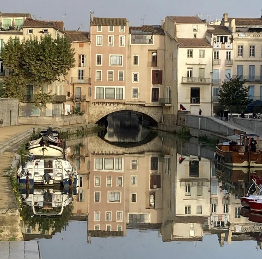 Entre Ville Et Canal, Calme Et Central - Gare A 700 M Нарбонна Экстерьер фото